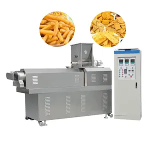 Tortilla Industrial Automática de Doble Tornillo Doritos Equipo de Chips de Maíz Maquinaria Doritos Línea de Producción de Chips