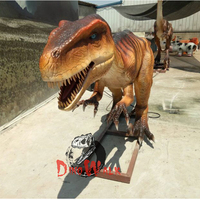 Çin fabrika özelleştirilmiş müze büyük Animatronic yaşam boyutu dinozor