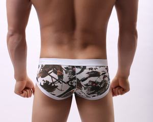 Ropa Interior <span class=keywords><strong>de</strong></span> Talla Grande para <span class=keywords><strong>Hombre</strong></span>, Calzoncillos <span class=keywords><strong>de</strong></span> Algodón con Estampado Completo, Transpirables, <span class=keywords><strong>de</strong></span> Cintura Baja, Sexys, Calzoncillos Boxer para <span class=keywords><strong>Hombre</strong></span> - Product Image 6