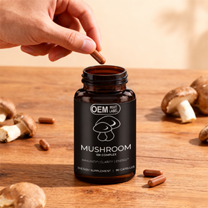 OEM грибной комплекс <span class=keywords><strong>Ganoderma</strong></span> Lucidum <span class=keywords><strong>Cordyceps</strong></span> Львиная Грива капсулы с иммунной поддержкой 0,5 г * 60 для взрослых не для беременных женщин - Product Image 3
