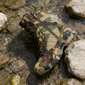 Venta directa de fábrica <span class=keywords><strong>botas</strong></span> de cuero medio asalto bosque camuflaje entrenamiento al aire libre senderismo <span class=keywords><strong>botas</strong></span> de hombre de alta calidad - Product Image 6
