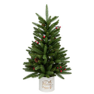 Co-Arts กระถางโลหะสีขาวต้นสนเทียมขนาดใหญ่สำหรับกลางแจ้ง - Product Image 1