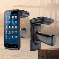 Lecteur et scanner de codes-barres 1D, 2D et RFID / Terminal mobile Android / Terminal de données portable et portatif PDA avec WiFi/BT/MicroUSB/GPRS/GPS