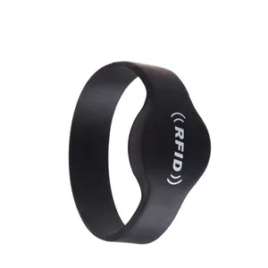 factory custom printing android programmable nfc bracelet 213 215 216 fudan f08 1k s50 s70 rfid chip wristband