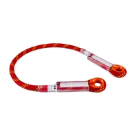 Cordon de sécurité extérieur anti-chute pour escalade, boucle Prusik pré-cousue œil-à-œil, en nylon statique personnalisable de 10,5 mm