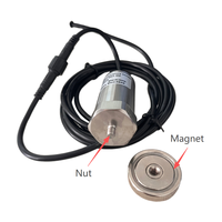 Transmetteur de capteur de vibration et de température à trois axes, sonde de vibration RS485 Modbus, installation magnétique RS485