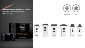Échographe numérique sans fil Dawei Probe, appareil d'échographie vétérinaire - Product Image 4