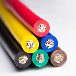 Flexible conductors, without sheath, PVC insulation Single Polar Cable For Building & Construction, Switchgear