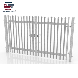 Recinzione a Palizzata in Acciaio Zincato Durevole per Giardino - Vendita Diretta dalla Fabbrica - Product Image 2