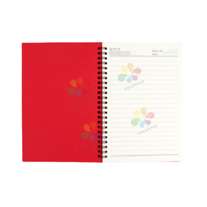 Cuaderno de Tapa Dura con Doble Espiral, Cuadrado, con Líneas, Personalizable en Tamaño y Estilo, Venta al por Mayor de Fábrica para Suministros Escolares y de Oficina - Product Image 5