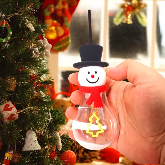 Valentine Snowflake LED Bulb Lights Cordless Heart Neon Night Light for Kids Indoor Decorative Hanging Lights for Party Home