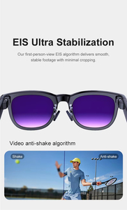 Gafas Inteligentes A2 OEM con IA, Cámara Dual, Video 4K, Resistentes al Agua IP66, con Asistente de Voz, Dispositivo Inteligente Portátil, Venta al Por Mayor - Product Image 6