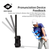 Nouveau design : Correcteur vocal de swing pour le golf – Entraîneur pour corriger les grands slices de golf