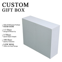 Boîte Cadeau Luxueuse Personnalisée : Double Couche, Double Porte, Carton Solide, Matériaux Recyclés Éco