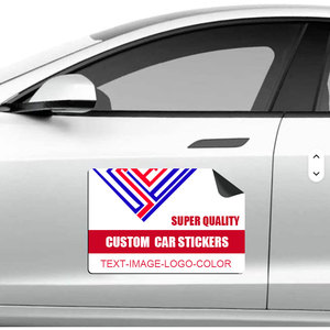 מדבקות מגנטיות לרכב למכירה חמה, לוגו עסקי, שלטי פרסום נשלפים לרכב - Product Image 2