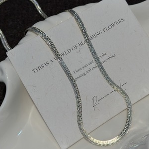 Collar de Corazón de Plata de Ley S925, Artesanía Italiana, Estilo Vintage, con Cuentas, Diseño Único y Cierre Tejido - Product Image 4