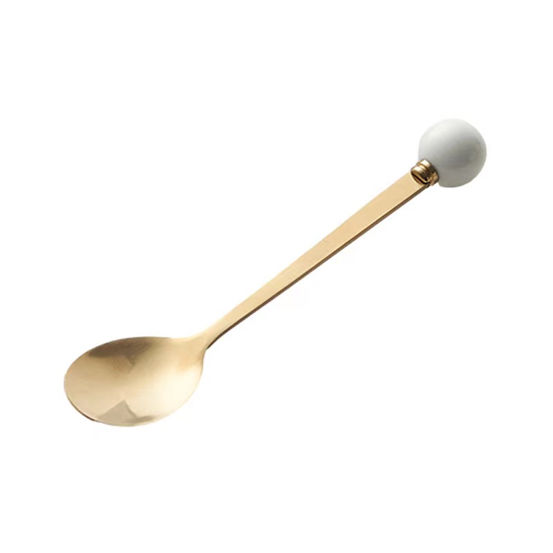 Cuillère à glace blanche