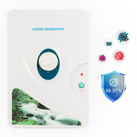 Nettoyeur d'ozone portable multifonctionnel pour fruits, légumes et viande, purification des pesticides, générateur d'ozone, purificateur, prise EU US