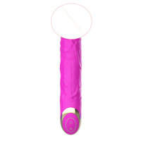 WINYI Gode Vibrateur Réaliste Point G Stimulateur Clitoridien Sexe Vibrations Puissantes Gode Vibrant Noir Jouet Adulte Pour Femmes