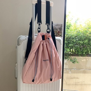 Wholesale Custom Logo Fashion Waterproof Zipper Nylon Female Geometric Arcuate Shoulder Strap Interior Compartment Swimming - Product Image 1