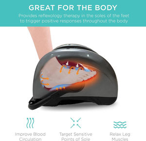 Nuevo Producto de Tendencia Masajeador Eléctrico Shiatsu Vibratorio para Piernas, Pantorrillas y Pies con Bomba de Compresión de Aire, Control Remoto y Diseño Otomano - Product Image 5