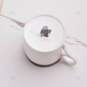 Mug créatif grande capacité 250 ml en porcelaine fine style campagnard pour homme/femme, thé/café, écologique, isotherme chaud/froid, cadeau - Product Image 5