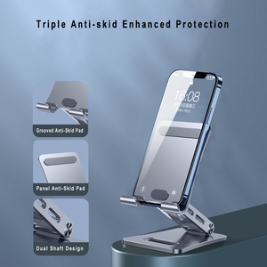 PYJ Giá Đỡ Điện Thoại Góc Điều Chỉnh Độ Cao Chất Lượng Cao Mới Giá Đỡ Điện Thoại Di Động Để Bàn Giá Đỡ Điện Thoại Di Động Có Thể Gập Lại Tương Thích - Product Image 4