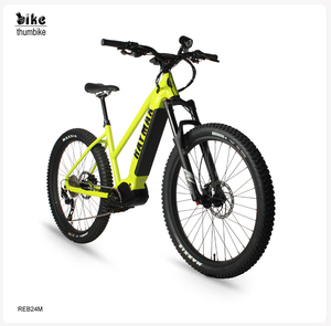 Bafang-bicicleta eléctrica de montaña, bici con <span class=keywords><strong>doble</strong></span> suspensión completa, Motor de tracción media, neumático ancho, 500w - Product Image 5
