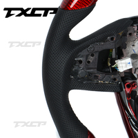 Pour Honda 10e génération Accord Civic Fit Spiro CRZ Type-R S2000 FK8 Insight Type R GK5 volant en Fiber de carbone