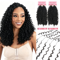 Julianna - Extensiones de Cabello Sintético de Fibra Bio, Rizado Birmano, Sin Nudos, para Crochet, Venta al Por Mayor, Nuevas Llegadas