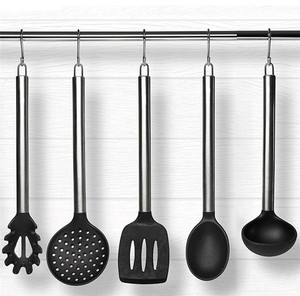 Alimentos grado silicona ecológico cocina herramientas 8 Pcs antiadherente utensilios de cocina conjunto - Product Image 5