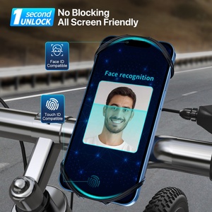 Supporto cellulare per bicicletta 2024 per telefono per moto 360 grado girevole universale in Silicone per tutti i 4.0 cellulari "-6.7" - Product Image 4