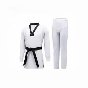 Uniformes de Taekwondo Dobok Personalizables de Alta Calidad para Hombre Adulto con Pantalones Cortos, Color y Logotipo Personalizados para Entrenamiento y Competencia - Product Image 6