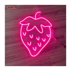 Dâu Tây Neon dấu hiệu berry LED ánh sáng nhà bếp trang trí nội thất tùy chỉnh dâu tây neon ánh sáng trái cây neon dấu hiệu - Product Image 4