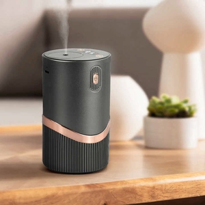 자동차 아로마 에센셜 오일 휴대용 홈 물 없는 전기 디지털 스크린 배터리 구동 럭셔리 룸 미니 USB 디퓨저 기계 - Product Image 1