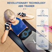 Ceinture de stimulation abdominale rechargeable pour l'entraînement musculaire ultime des abdominaux – Stimulateur ABS pour l'abdomen