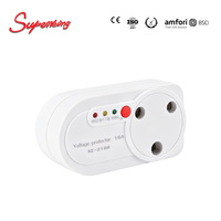 KECN KE-2188 16A 220V AC Monophasé en Cuivre pour Téléviseur AVR 3300W Interface Écran Tactile Protection Contre les Surtensions 50Hz