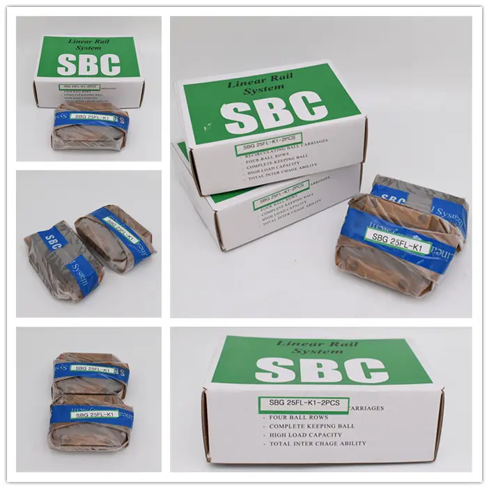 SBG30 Linear slider SBG30FL SBG 30FL-C-K1 bearing block SBG30FLL