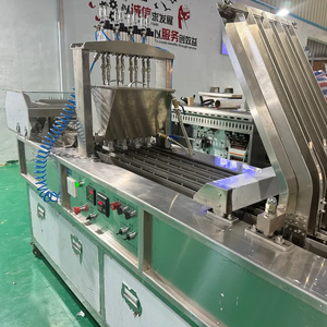 Keks Schokoladen ablage Kekse Eierkuchen Kekse Schokoladen dekorations maschine mit Nusssalz Zucker Sprinkler für Keks - Product Image 3