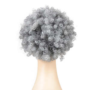 Postiche Chignon Dreadlocks Afro Puff Drawstring Bun Hair Short Synthétique Hair Chignon Faux Locs Clip in Hair Extensions - Product Image 4