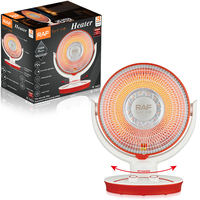 Ventilateur de chauffage portable RAF R.1423 1100W avec système de protection multiple, rotation à 45 degrés, deux modes de chauffage pour l'intérieur en hiver