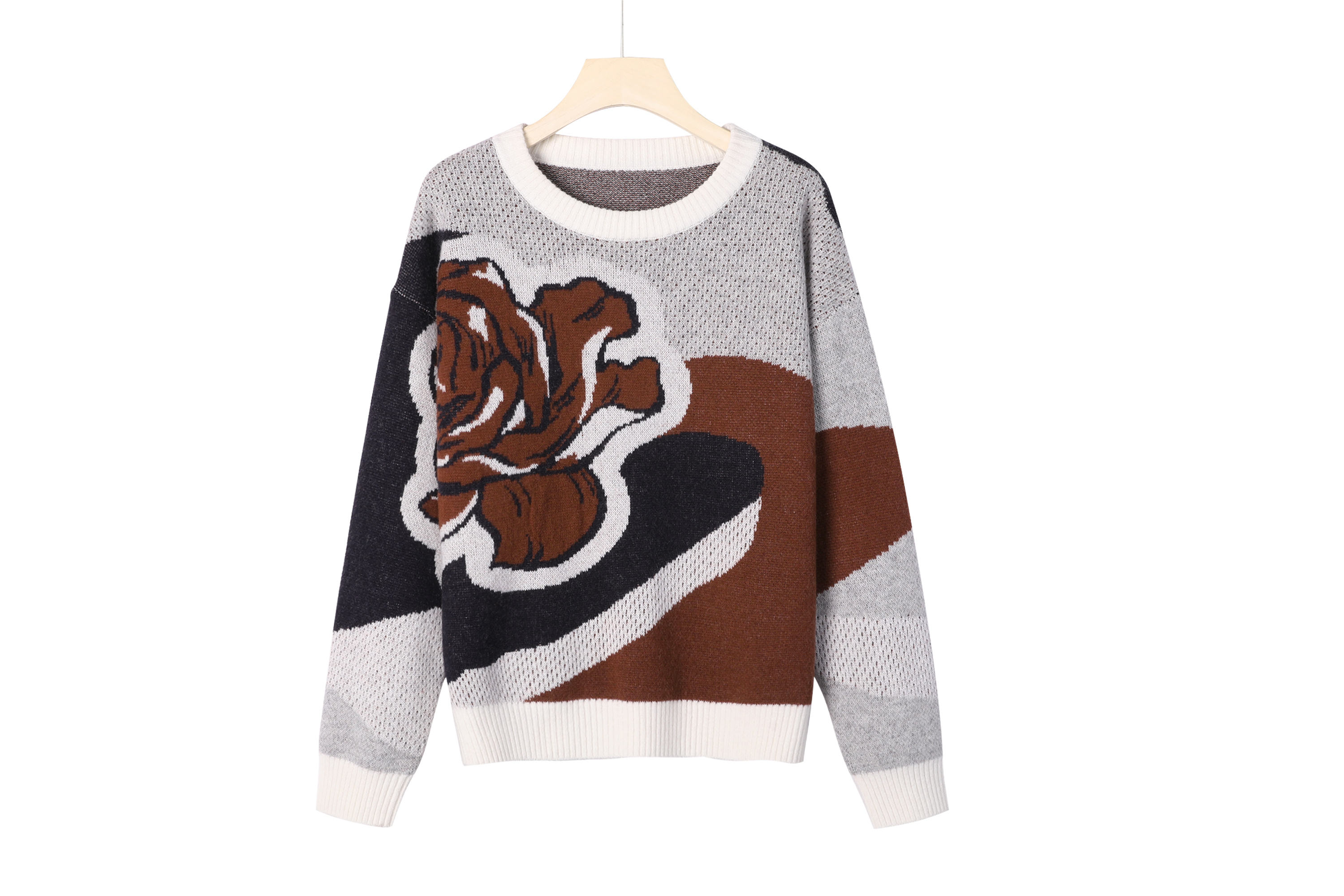 สีน้ำตาลและสีเทา