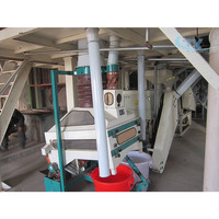 Moulin à maïs électrique, 2 t/h, machine pour fabriquer des filets de maïs et du farine au maïs