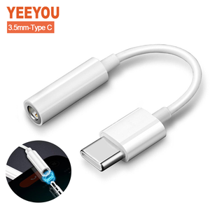 Adaptador de Audio <span class=keywords><strong>USB</strong></span>-<span class=keywords><strong>C</strong></span> Tipo <span class=keywords><strong>C</strong></span> a Conector de Auriculares de 3.5mm, Cable Dongle Auxiliar para iPhone, Android y Dispositivos <span class=keywords><strong>Samsung</strong></span> - Product Image 1