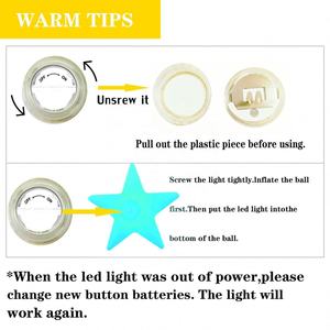 Décoration de scène de fête LED PVC gonflable Staroon Backyard Led Star Lighting - Product Image 4