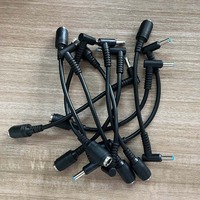 Adaptateur d'alimentation CC pour ordinateur portable HP, Cantell 7.4*5.0 Femelle vers Coudé 4.5*3.0 Mâle