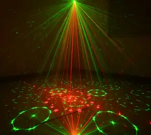 Neue 15 Augen LED Laser effekt Moving Beam Lichter Dj LED Bühnen licht Disco Ball Projektor Lazer Lampen Nachtclub Decken leuchte Bar