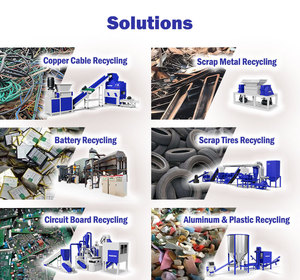 बड़े क्षमता स्क्रैप तारों को अलग करने वाली ग्राइंडिंग मशीन कॉपर केबल वायर ग्रैन्युलेटिंग रीसाइक्लिंग संयंत्र - Product Image 6