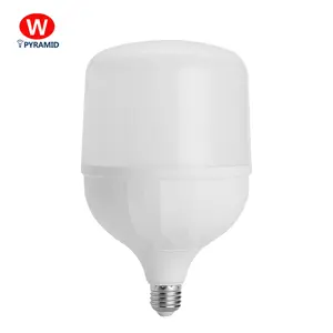 E27 B22 Base Indoor 10W 20W 30W 40W 50W Lighting Lamp Emergency Light Led T Bulb