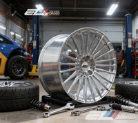Jantes Acroxx forgées monobloc personnalisées 15-30 pouces 5x114.3/112/108/100 4x100 finition chrome poli PVD, nouveau design concave en alliage d'aluminium